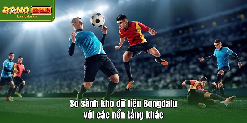 So sánh kho dữ liệu Bongdalu với các nền tản khác